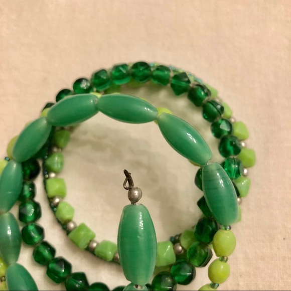 Green Bangle Set - Picture 5 of 6